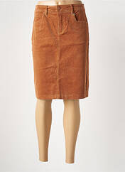 Jupe mi-longue marron GRIFFON pour femme seconde vue