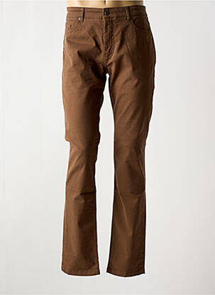 Pantalon droit stretch taille normale marron CAMBRIDGE homme