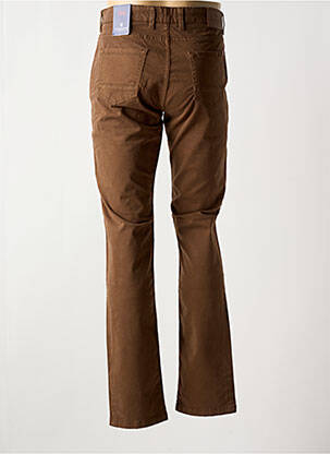 Pantalon droit stretch taille normale marron CAMBRIDGE homme