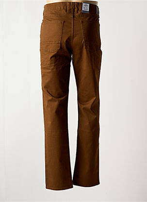 Pantalon droit stretch taille normale marron HATTRIC homme