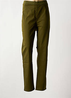 Jegging stretch taille normale vert CONCEPT K femme