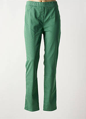 Jegging stretch taille normale vert CONCEPT K femme