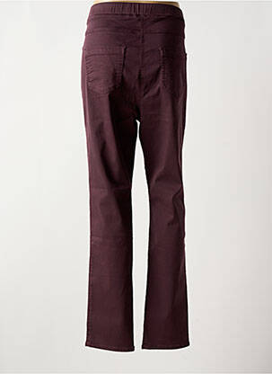 Jegging stretch taille normale violet CONCEPT K femme