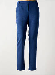 Pantalon droit bleu GUY DUBOUIS pour femme seconde vue