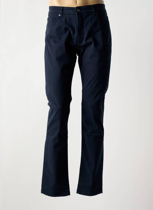 Pantalon droit bleu CAMBRIDGE pour homme