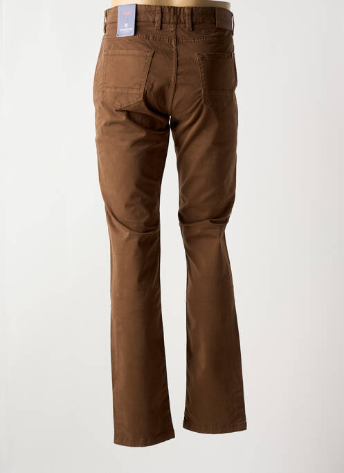 Pantalon droit marron CAMBRIDGE pour homme