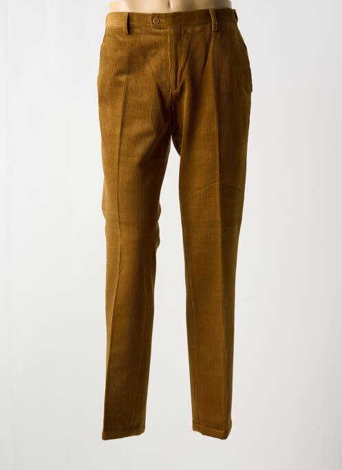 Pantalon droit marron PIERRE D'ARLANC pour homme
