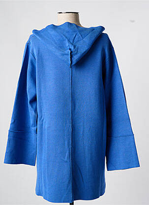 Gilet manches longues stretch bleu WNT COLLECTION femme