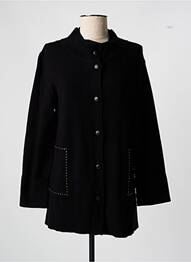 Gilet manches longues stretch noir SCORZZO femme
