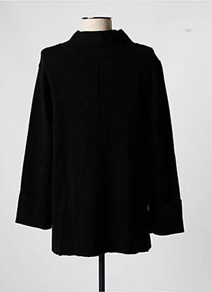 Gilet manches longues stretch noir SCORZZO femme