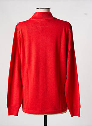 Pull coupe cintrée manches longues orange QUATRE VINGT JOURS femme