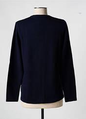 Gilet manches longues bleu ELEANE pour femme seconde vue