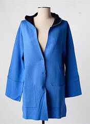 Gilet manches longues bleu WNT COLLECTION pour femme seconde vue