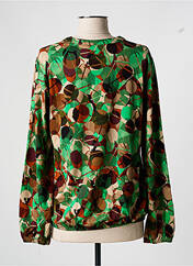 T-shirt vert SIGNATURE pour femme seconde vue