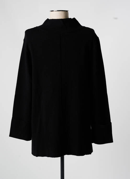 Gilet manches longues stretch noir SCORZZO femme