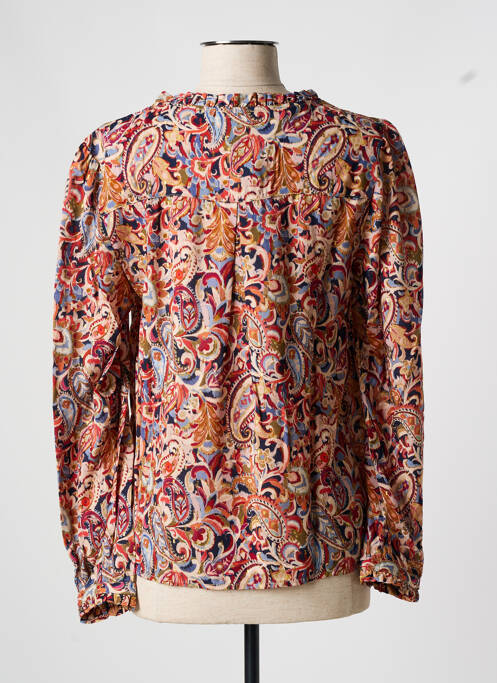 Blouse orange JULIE GUERLANDE pour femme