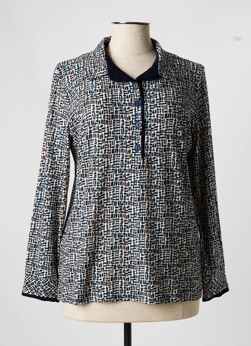 Polo bleu GEVANA pour femme