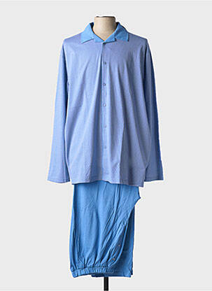Pyjama tissage jersey bleu PEIGNORA homme