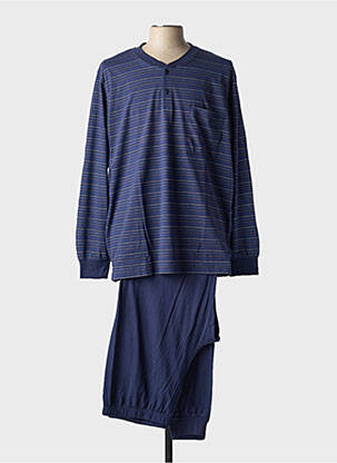 Pyjama col rond bleu RINGELLA homme