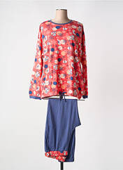 Pyjama orange MASSANA pour femme seconde vue