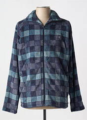 Robe de chambre bleu MASSANA pour homme seconde vue