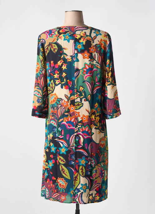 Robe mi-longue noir GRIFFON pour femme