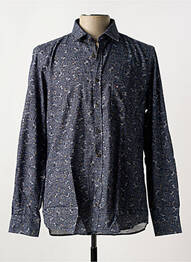 Chemise manches longues poches bleu JUPITER homme