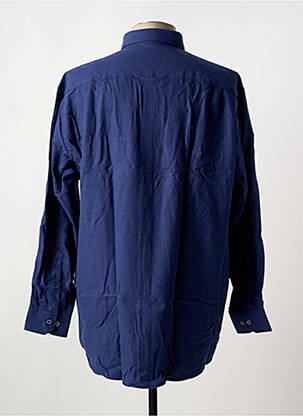 Chemise manches longues poches bleu JUPITER homme