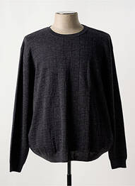 Pull stretch manches longues gris RHODAMEL homme