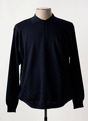 Pull noir I.ODENA pour homme