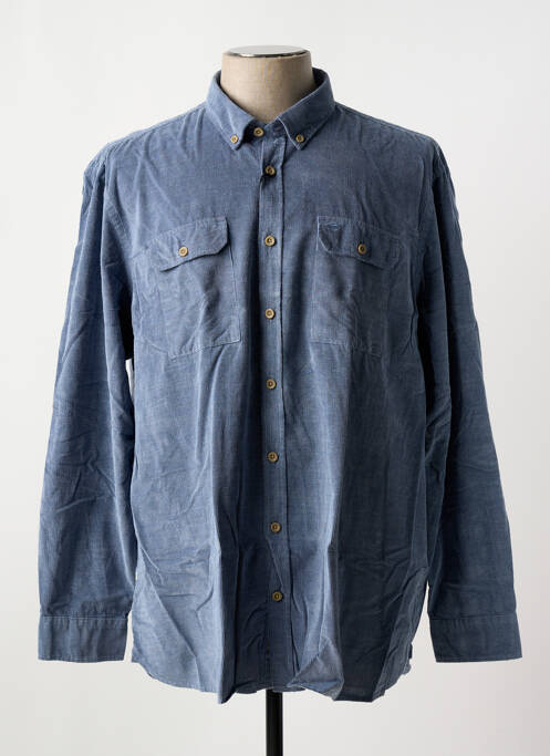 Chemise manches longues bleu CAMEL ACTIVE pour homme