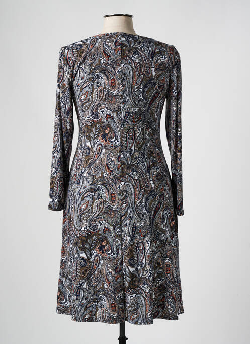 Robe mi-longue bleu GEVANA pour femme