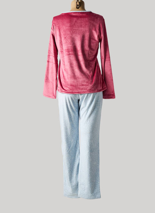 Pyjama rose MASSANA pour femme