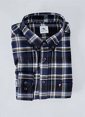 Chemise manches longues bleu DOSGALGOS pour homme seconde vue