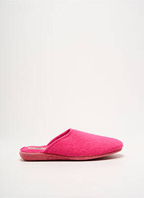 Chaussons/Pantoufles Bout Rond Rose Semelflex Femme 2586313