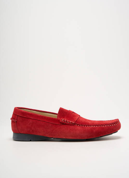 Mocassins rouge PIERRE CARDIN pour homme