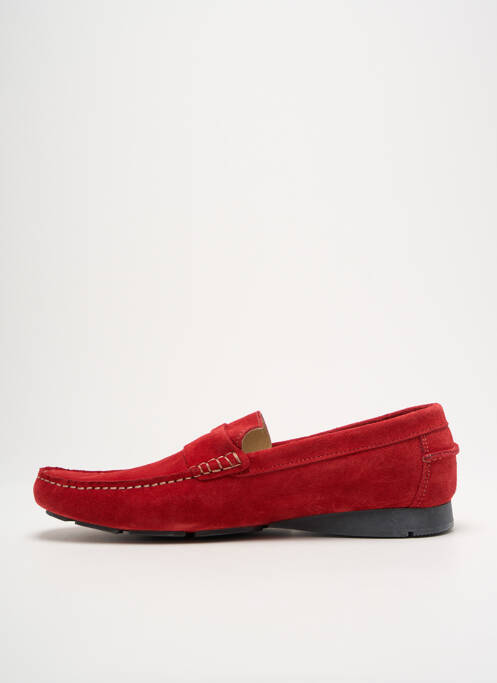 Mocassins rouge PIERRE CARDIN pour homme