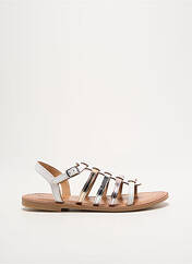 Spartiates blanc LES TROPEZIENNES PAR M.BELARBI pour fille seconde vue