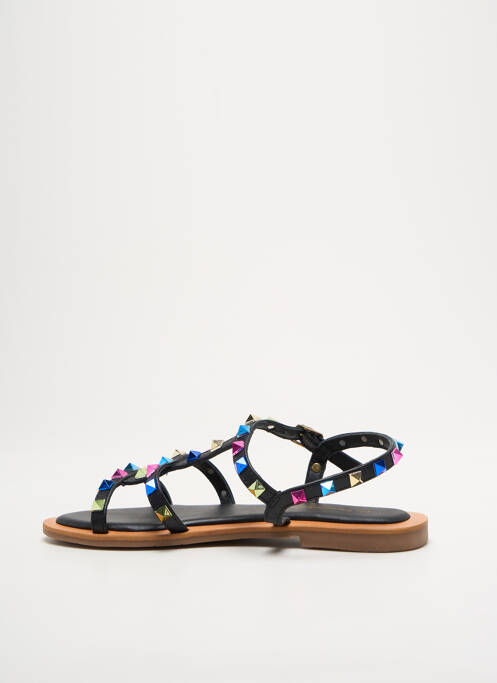 Sandales/Nu pieds noir LES TROPEZIENNES PAR M.BELARBI pour femme