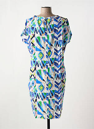 Robe courte manches courtes manches courtes bleu CECIL femme