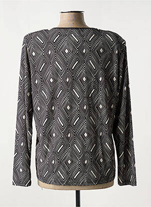 Top manches longues manches longues noir GENUINE femme