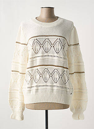 Pull stretch manches longues beige GARCIA femme