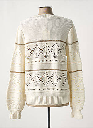 Pull stretch manches longues beige GARCIA femme