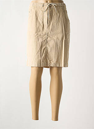 Jupe mi-longue stretch beige CECIL femme