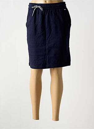 Jupe courte poches bleu CECIL femme