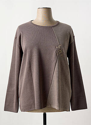 Pull gris ANGELLA pour femme