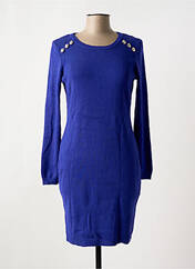 Robe pull bleu MORGAN pour femme seconde vue