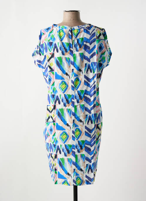 Robe courte manches courtes manches courtes bleu CECIL femme