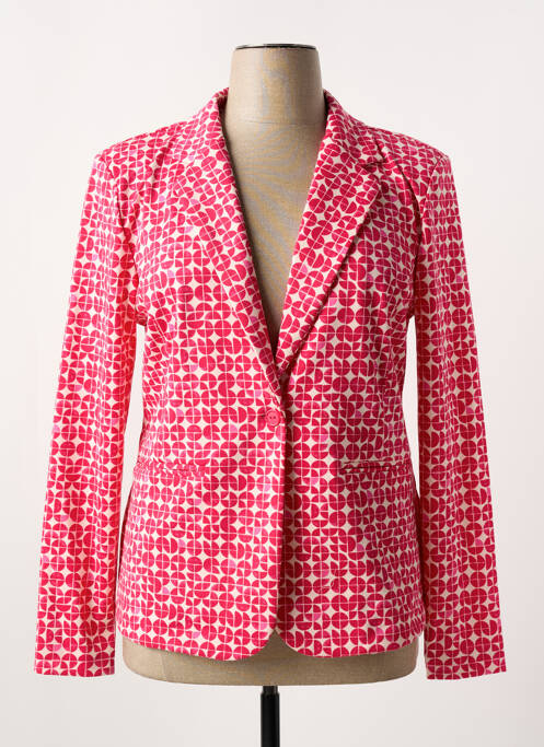 Blazer rose ICHI pour femme