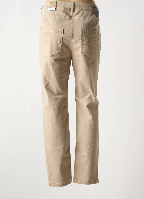 Jeans coupe slim marron CECIL pour femme